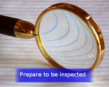 magnifying glass inspection