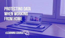 Protecting Data when Working from Home Course 